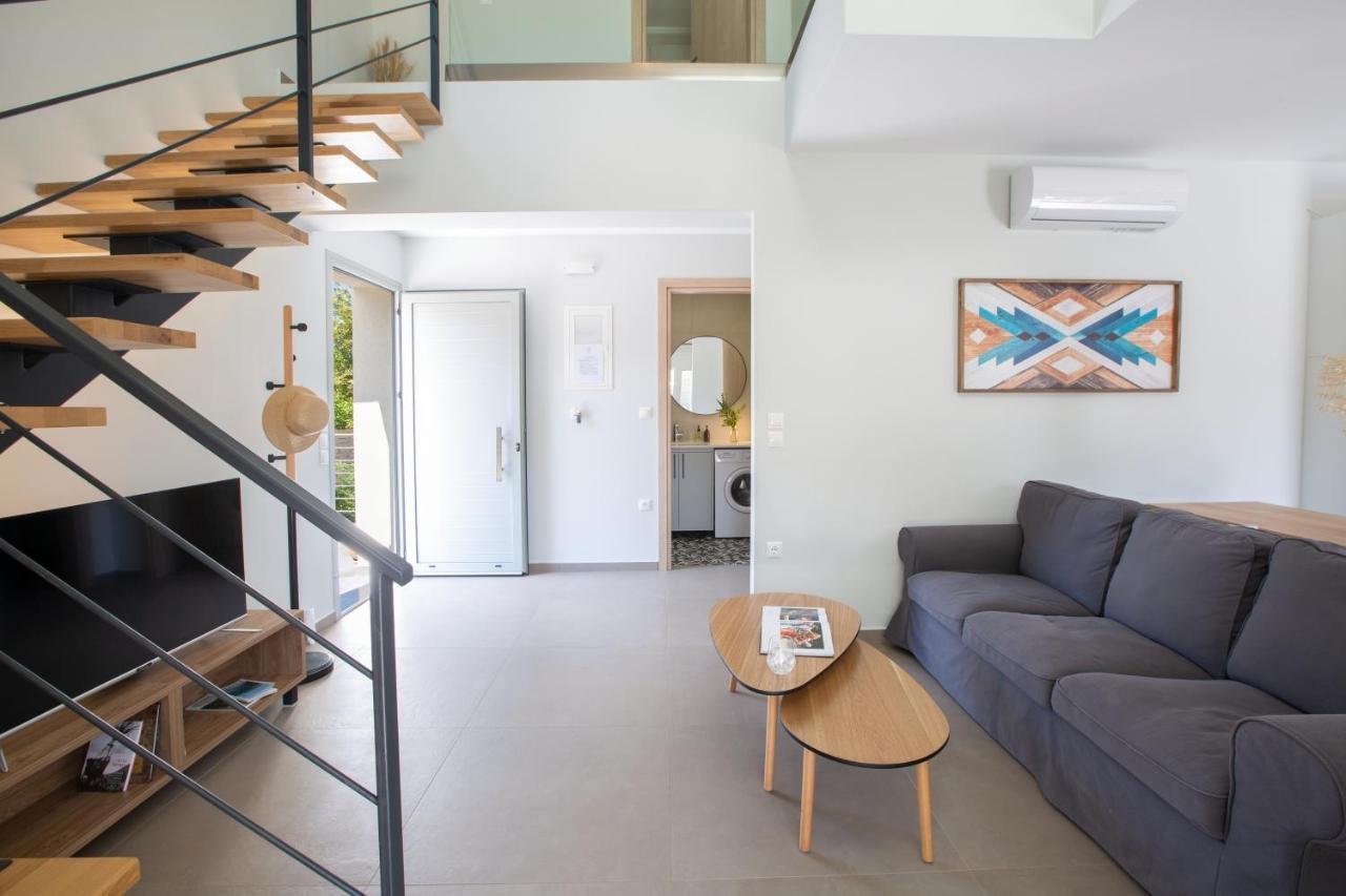 Grappolo Lefkada Villas - Vilana Ideal For Families And Small Groups Apolpaina Экстерьер фото